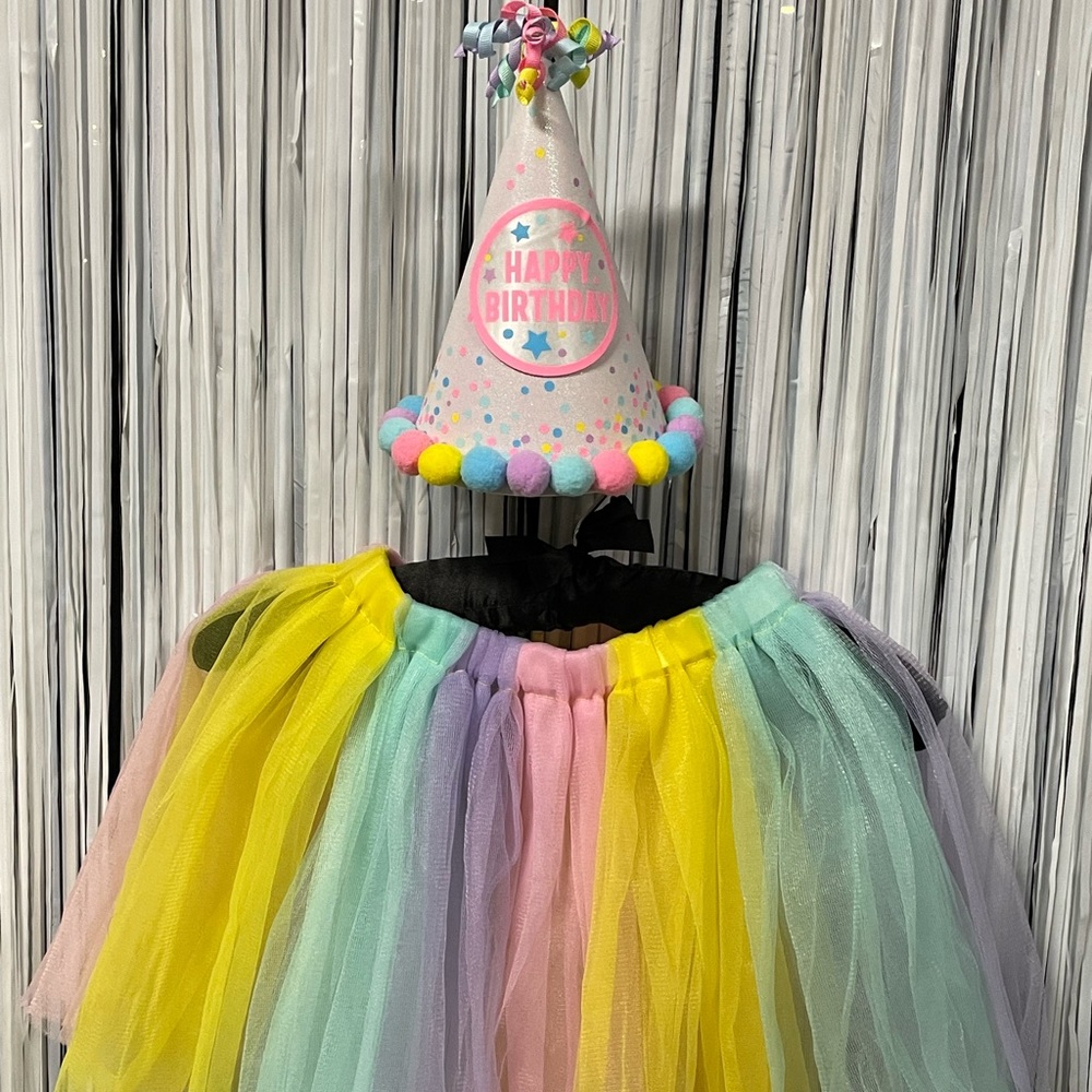 Happy Birthday Party Hat & Tutu